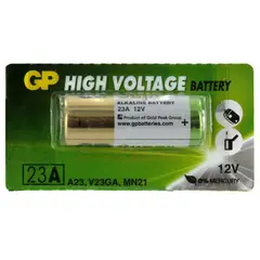 GENERICO - Bateria Pila Alcalina 23A A23 12V 33mAH 28x10mm Controles