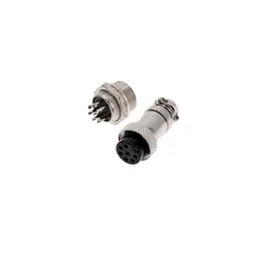 GENERICO - Kit Conector 7 Pines GX16-7pin GX16 Macho Hembra Aviacion