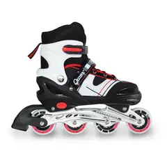 QMAX - Patines Ajustables Linea niños De Iniciación Rojo 36-39