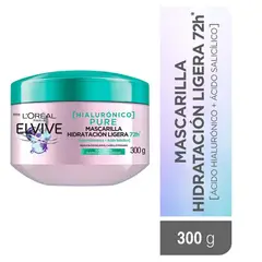 LOREAL - Mascarilla Elvive Hialuronico Pure X 300g