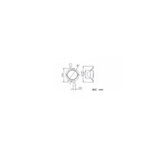 GENERICO - Led Potencia 1W Smd 300mA 3.4V 120° 100-120lm Blanco Frio
