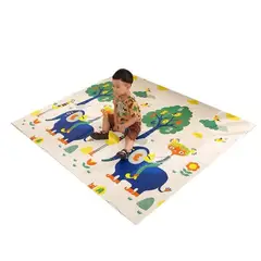 AMERICO SHOP - Tapete Para Bebe Plegable Extra Grande 200x180 Cm Doble Faz