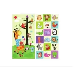 AMERICO SHOP - Tapete Para Bebe Plegable Extra Grande 200x180 Cm Doble Faz