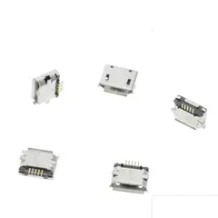 GENERICO - Conector Micro Usb Tipo B Receptor Hembra 5 Pin Socket Smd