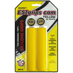 CHUNKY - Mango De Bicicleta Esi Grips Amarillo Originales Mtb