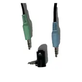 GENIUS - Adaptadores Plug A Plug Negro 15mts