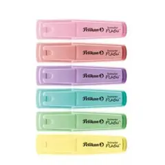 PELIKAN - Resaltadores Colores Pastel X 6 Unidades