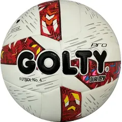 GOLTY - Balón De Fútbol Pro Dualtech l l 4 Rojo