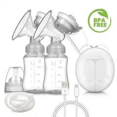 ONLYBABY - Extractor de leche materna electrico doble automatico