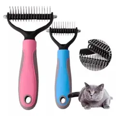 AFM - Cepillo Quita Nudos Deslanador Talla L Para Perros y gatos