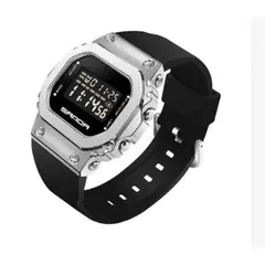 SANDA - RELOJ DEPORTIVO CASUAL NEGRO UNISEX 9006