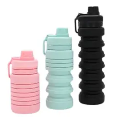 GENERICO - TERMO DE SILICONA PLEGABLE DE 750ML