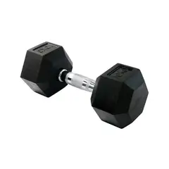 ULTIMATE FITNESS - Mancuerna Hexagonal 10 kg