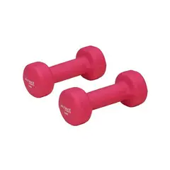 ULTIMATE FITNESS - Mancuernas Neopreno 2 kg (Par)