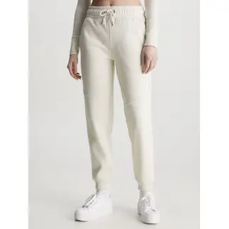 CALVIN KLEIN - Pantalón De Chándal Holgado Con Logo Tape Mujer Beige