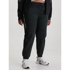 CALVIN KLEIN - Pantalón De Chándal Holgado Con Logo Tape Mujer Negro