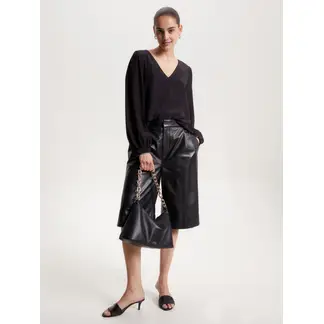 TOMMY HILFIGER - Blusa Con Cuello V Para Mujer