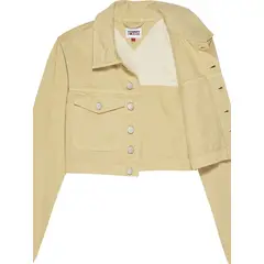 TOMMY HILFIGER - Chaqueta Tommy Jeans Para Mujer Amarillo Tommy Jeans