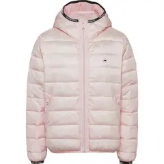 TOMMY HILFIGER - Chaqueta Rosada Acolchada Para Mujer Tommy Jeans