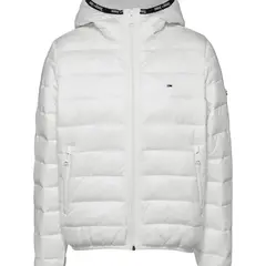 TOMMY HILFIGER - Chaqueta Blanca Acolchada Para Mujer Tommy Jeans