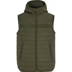 TOMMY HILFIGER - Chaleco Acolchado Con Cierre Hombre Verde