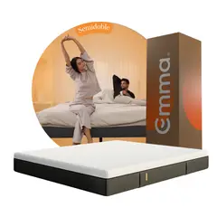 EMMA - Colchón Lite Semidoble con Soporte Ergonómico y Tecnología Alemana.