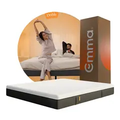 EMMA - Colchón Lite Doble con Soporte Ergonómico y Tecnología Alemana.