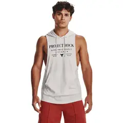 UNDER ARMOUR - Hoodie Esqueleto Rck Sl Q3-Beige