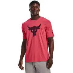 UNDER ARMOUR - Camiseta Pjt Rock Brahma-Rojo Suave