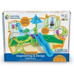 LEARNING RESOURCES - Set Ingeniería Y Construcción Parque De Juegos Stem Niños