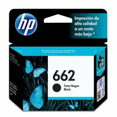 HP - Cartucho De Tinta 662 Negro Original CZ103AL