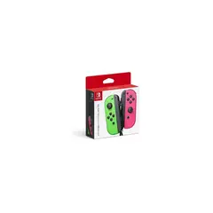 NINTENDO - Control joy-con switch original Verde Rosa