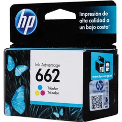 HP - Cartucho De Tinta 662 Tricolor Original CZ104AL