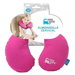 GENERICO - Almohada Cervical Apoya Cabeza Niño Carro Kids Safe KS1100PK