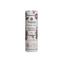 ORGANIK BY AGUADULCE - Bálsamo labial natural Lavanda y Geranio 10 g