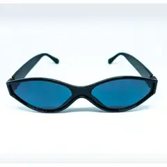 AT NIGHT SUNGLASSES - Gafas de sol At Night ovaladas unisex negras