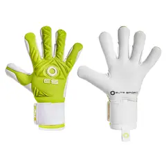 ELITE SPORT - Guantes para portero - Guantes Elite Revolution Lime Talla 7.