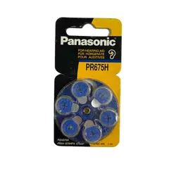 PANASONIC - Baterías para audífonos Pr675H