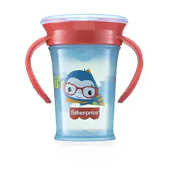 FISHER PRICE - VASO DE ENTRENAMIENTO ANTIDERRAME 360 AZUL