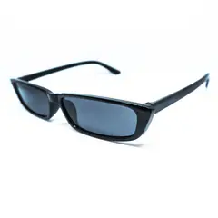 AT NIGHT SUNGLASSES - Gafas de sol At Night Rectangular Neo unisex Negro