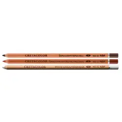 CRETACOLOR - Set X3 Lápiz Pastel Sanguina Sepia White Chalk