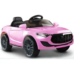 BEBESUNITA - Carro Electrico Style Maserati Recargable 12v Control Rosado