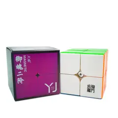 YJ - Cubo Rubik Yupo 2x2 Magnético Moyu Profesional Velocidad