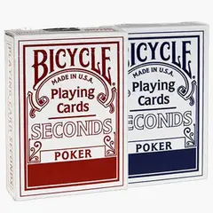 BICYCLE - Cartas Poker Seconds Baraja 2da Impresión Económica.