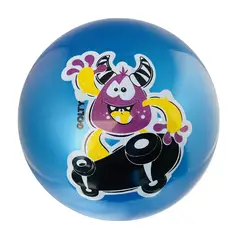 GOLTY - Pelota De Caucho Niko Monsters En Pvc Juguete Niños Azul
