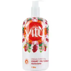 VITU - Crema litro vitú frutos rojos