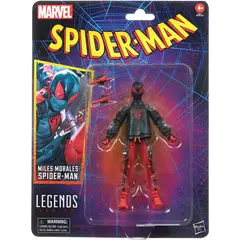HASBRO - Miles Morales Retro Figura Spiderman Marvel Legends 16 Cm