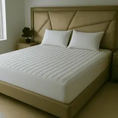 NUBEFLEX - Protector De Colchón 120x190cm Acolchado Semidoble