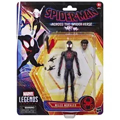 HASBRO - Spiderman Miles Morales Figura Across Spider Verse Marvel Legends 16 Cm