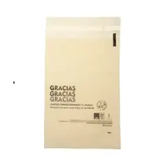 GENERICO - Bolsa de Seguridad Ecológica Pequeña (17x26cm) x 50 Unidades